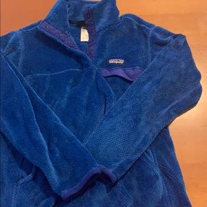 Women’s Patagonia ReTool Snap-T Pullover (Blue)